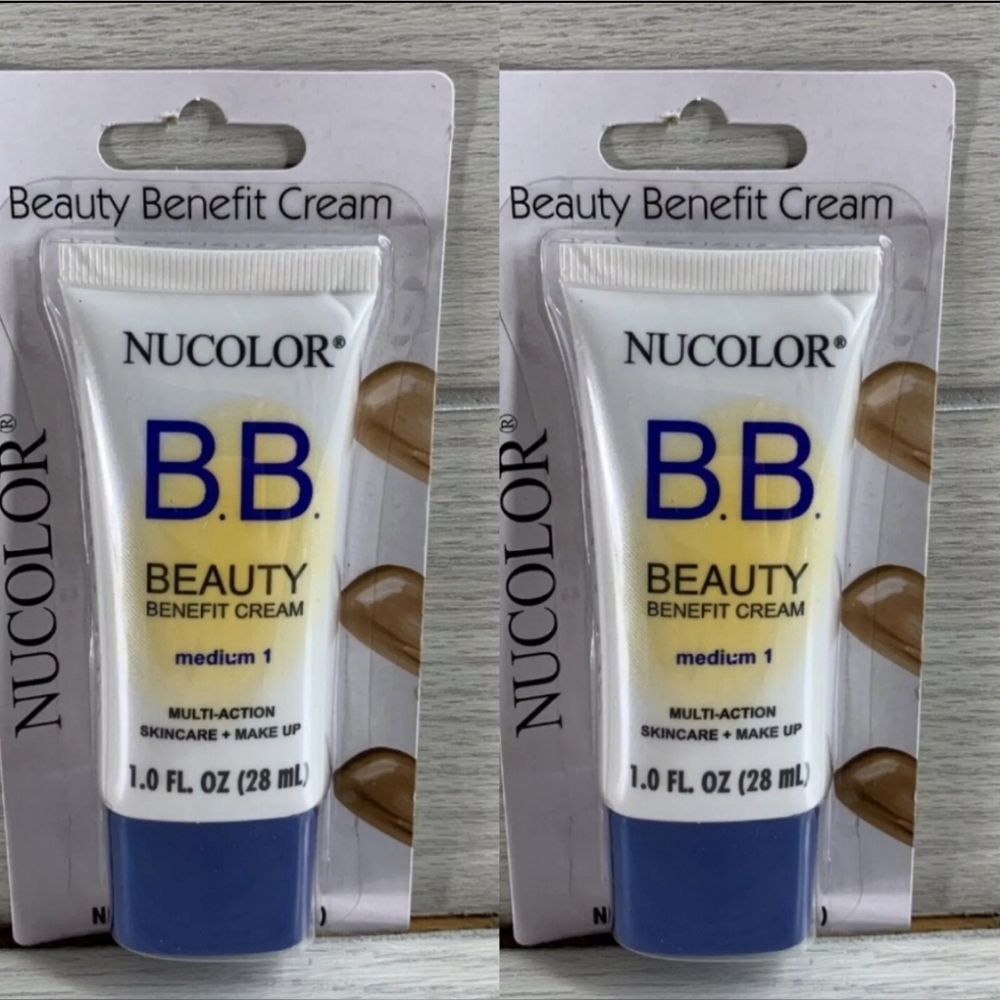 (2) Candy Moyo BB Beauty Benefit Cream In Medium 1 BNIB 1.0 Fl Oz